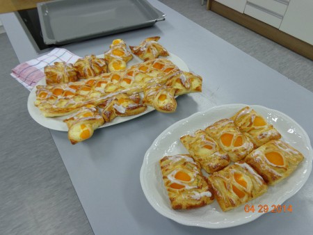 glasiert mit Zuckerglanz
