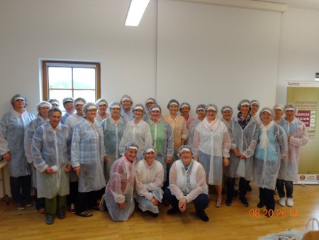 Für die Führung duch die Produktion